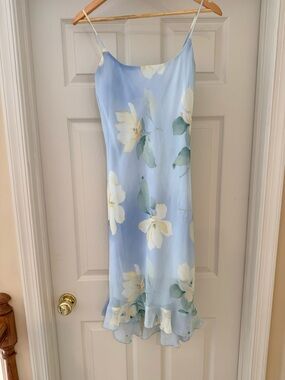 City Triangles Light Blue Dress with Black Label